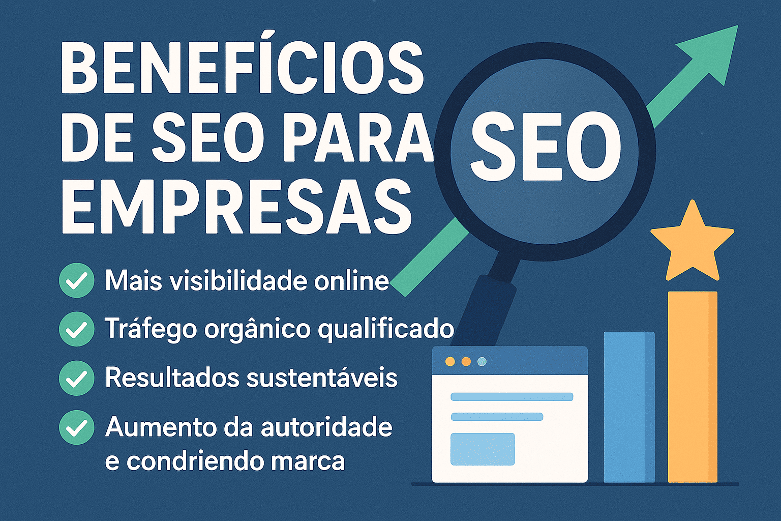 Benefícios de SEO para empresas