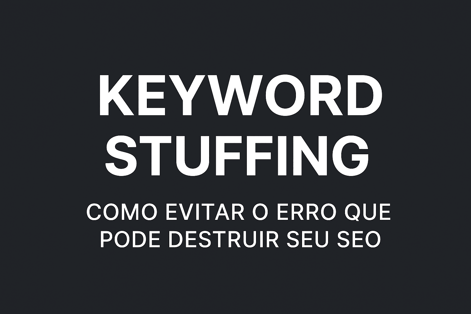Keyword stuffing